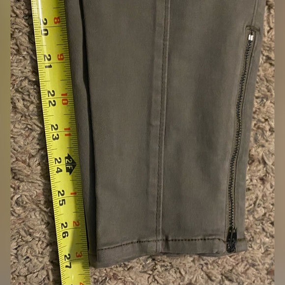 WHBM Women’s Olive Skinny Ankle Jeans Size 6 - Picture 8 of 8